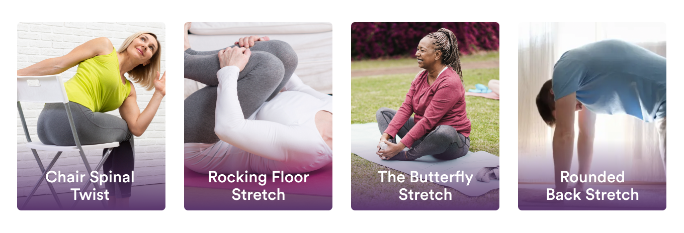 Stretches to crack cheap back